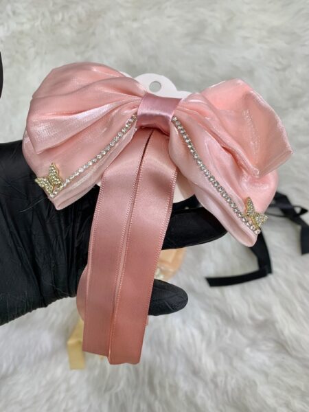 گیره ساتن طرح پاپیون