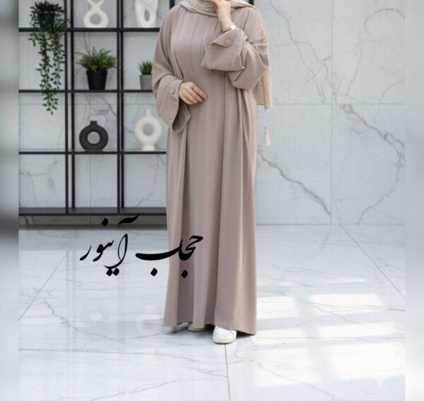 مانتو عبایی سوپرالیزه پگاه