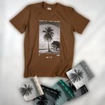 تیشرت طرح دار چاپی