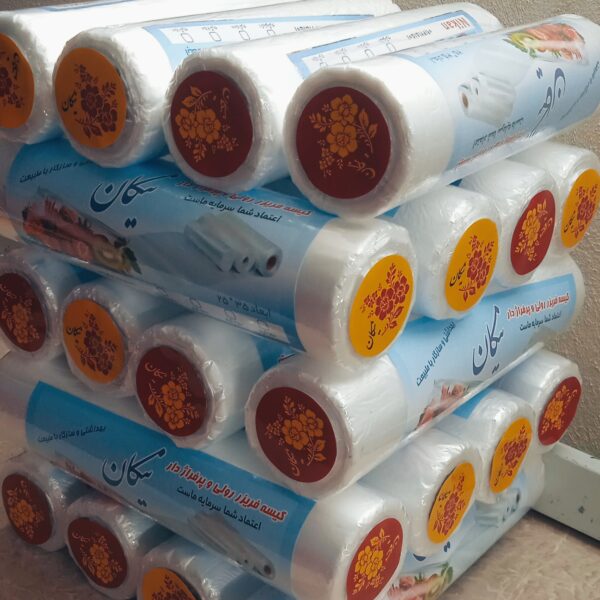 کیسه فریزر رولی