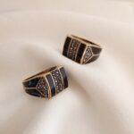 انگشترهای مردانه طرح ترک طلاروس