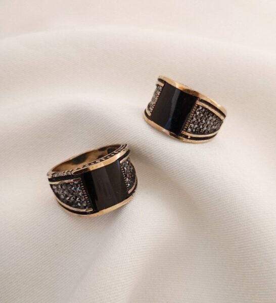 انگشترهای مردانه طرح ترک طلاروس