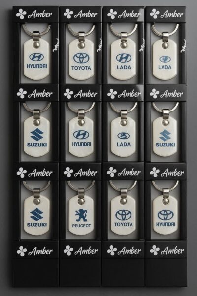 جاکلیدی استخوانی آرم ماشین