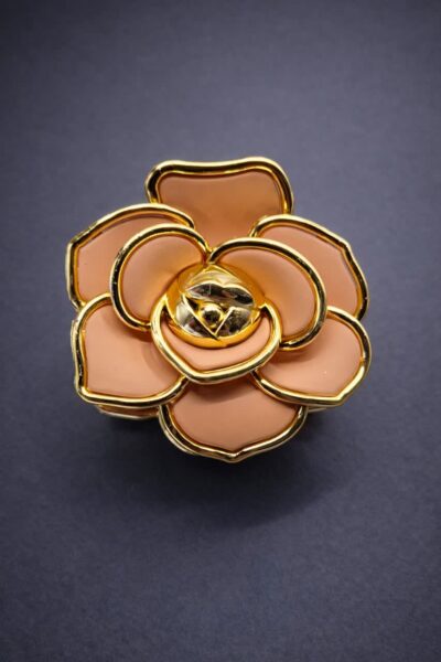 کلیپس گل لب طلایی شمعی