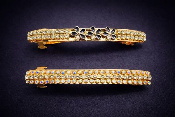 گیر بغل فشاری طلایی