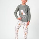 بلوز و شلوار طرح دایناسور سبز (نسل جدید)