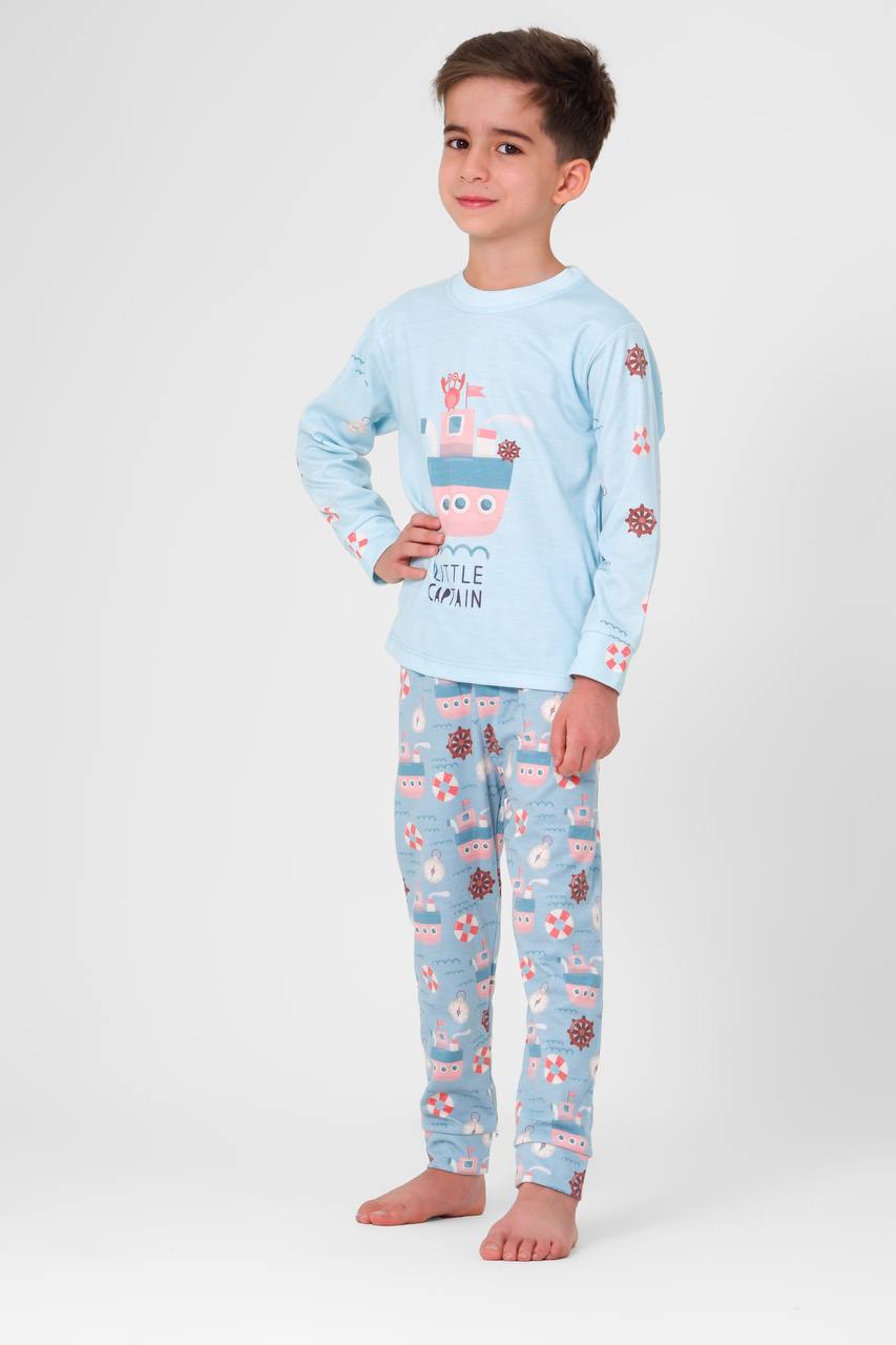 بلوز و شلوار طرح ملوان کوچولو