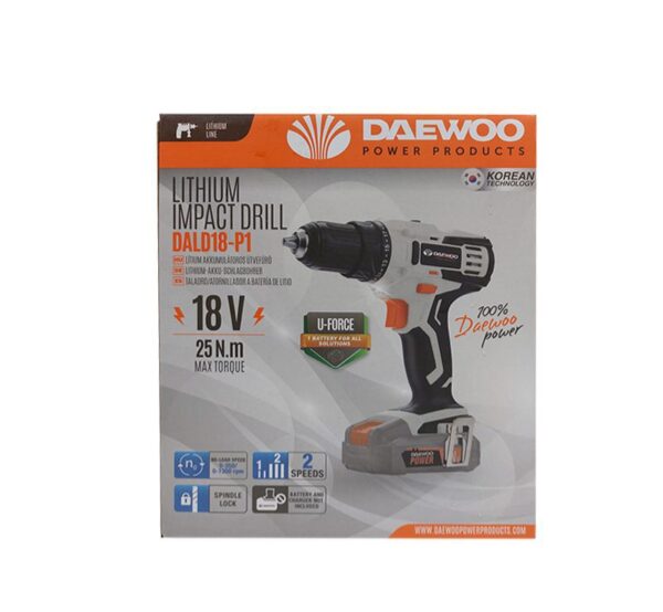 تنه دریل پیچ گوشتی شارژی مدل DALD18-P1