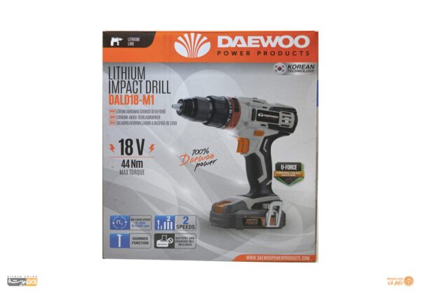 تنه دریل پیچ گوشتی چکشی شارژی مدل DALD18-M1