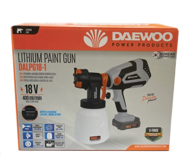 تنه پیستوله رنگ پاش شارژی مدل DALPG18-1