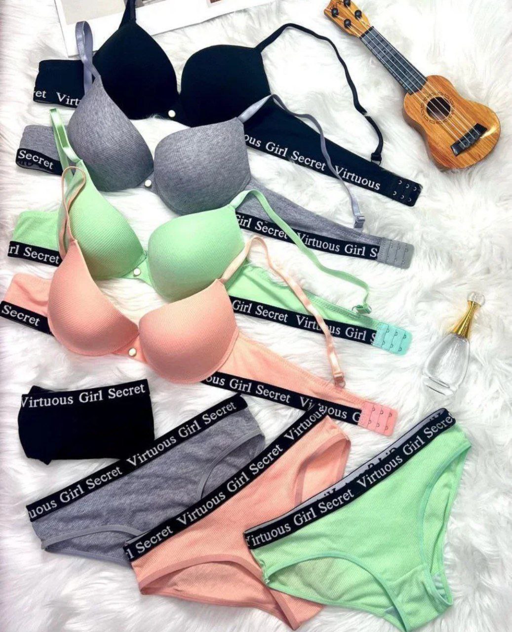 ست شورت و سوتین کبریتی