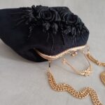 کیف مجلسی روباندوزی و جواهردوزی