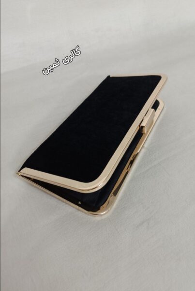 کیف پول دهانه فلزی