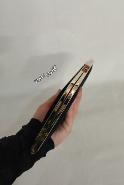 کیف پول دهانه فلزی