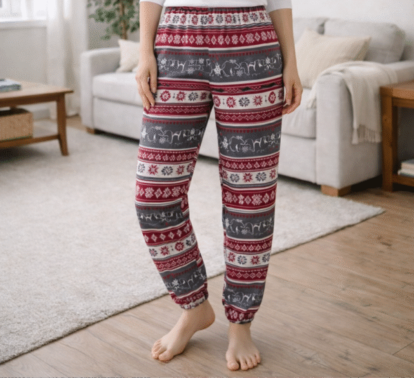 شلوار موهر طرح دار