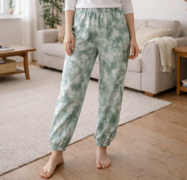 شلوار موهر طرح دار