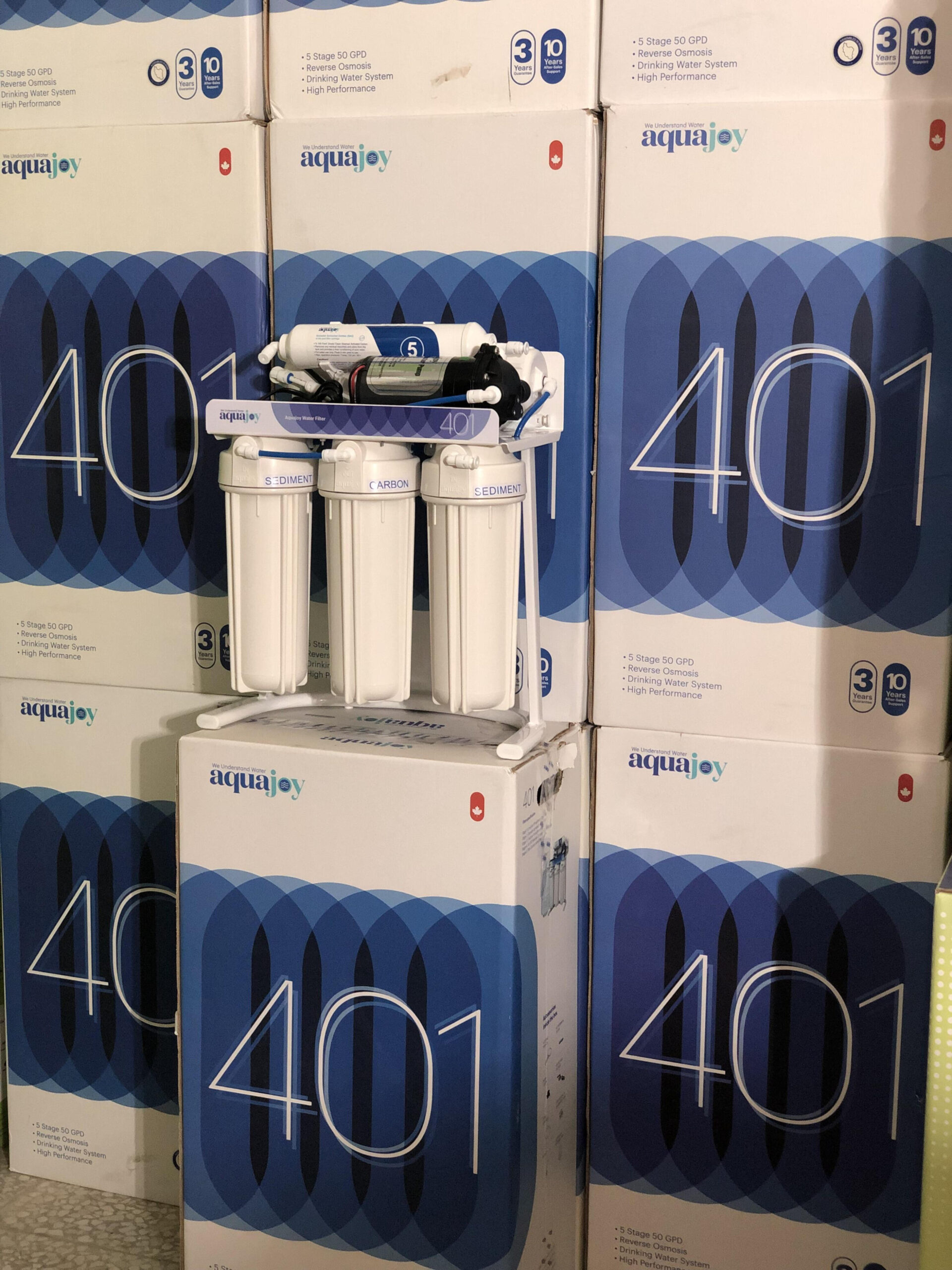 دستگاه تصفیه آب مدل ۴۰۱