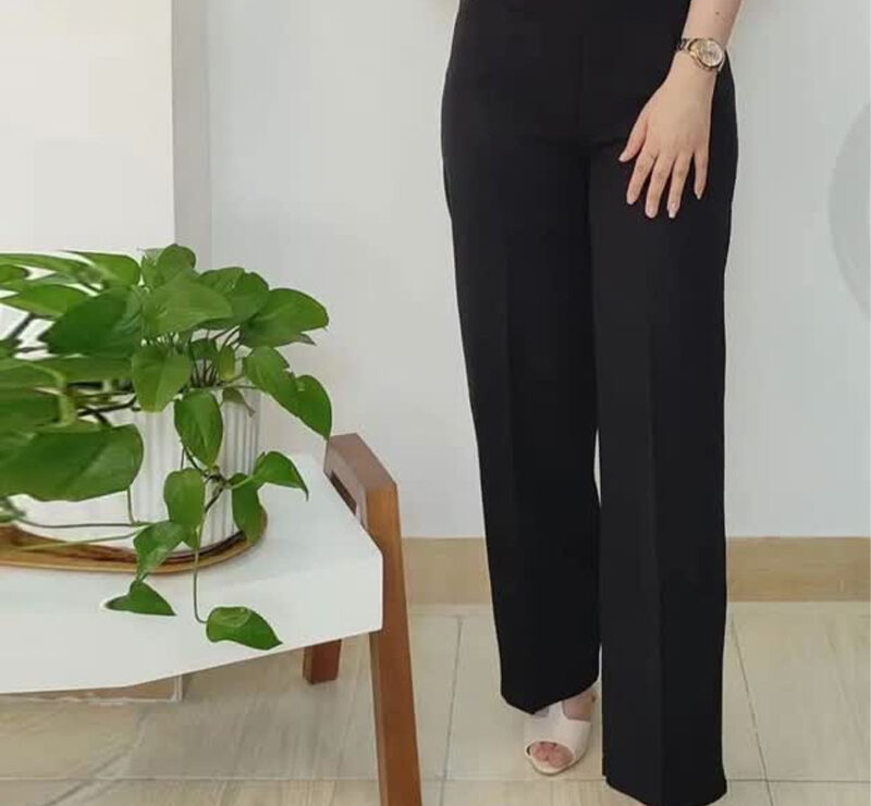 شلوار نیم بگ زنانه