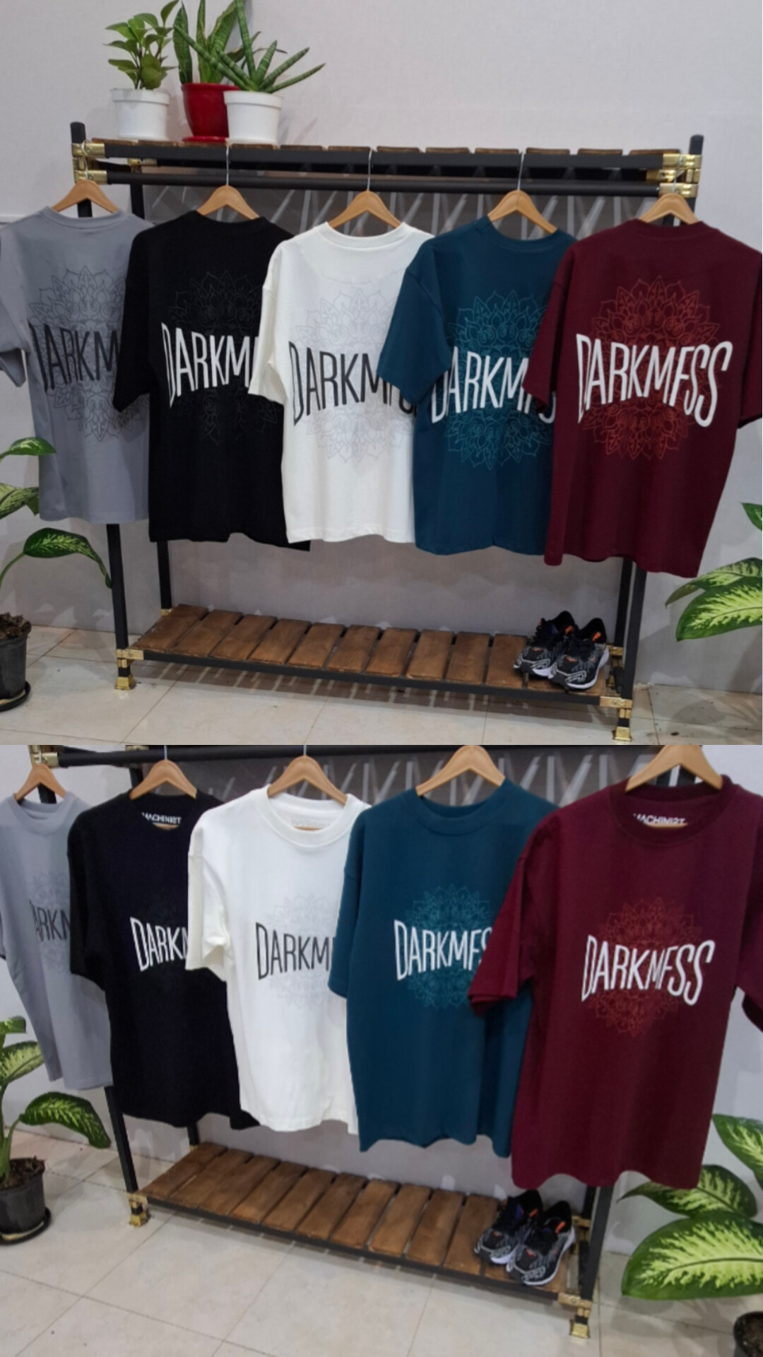 تیشرت باکسی چاپی