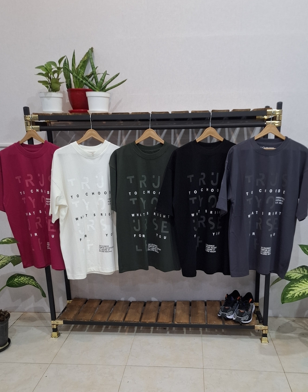 تیشرت مردانه قواره باکسی