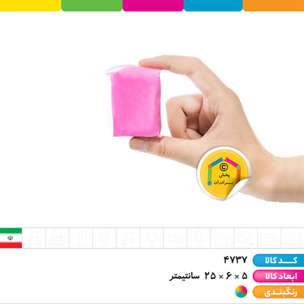 خمیر کلی ۱۲ رنگ