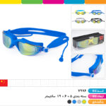 عینک شنا حرفه ای قاب دار UV ضدبخار گوش گیردار