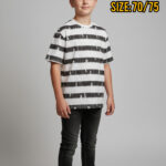 تیشرت تک پسرانه طرح راه راه