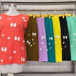 ست تاپ و شلوارک پاپیون