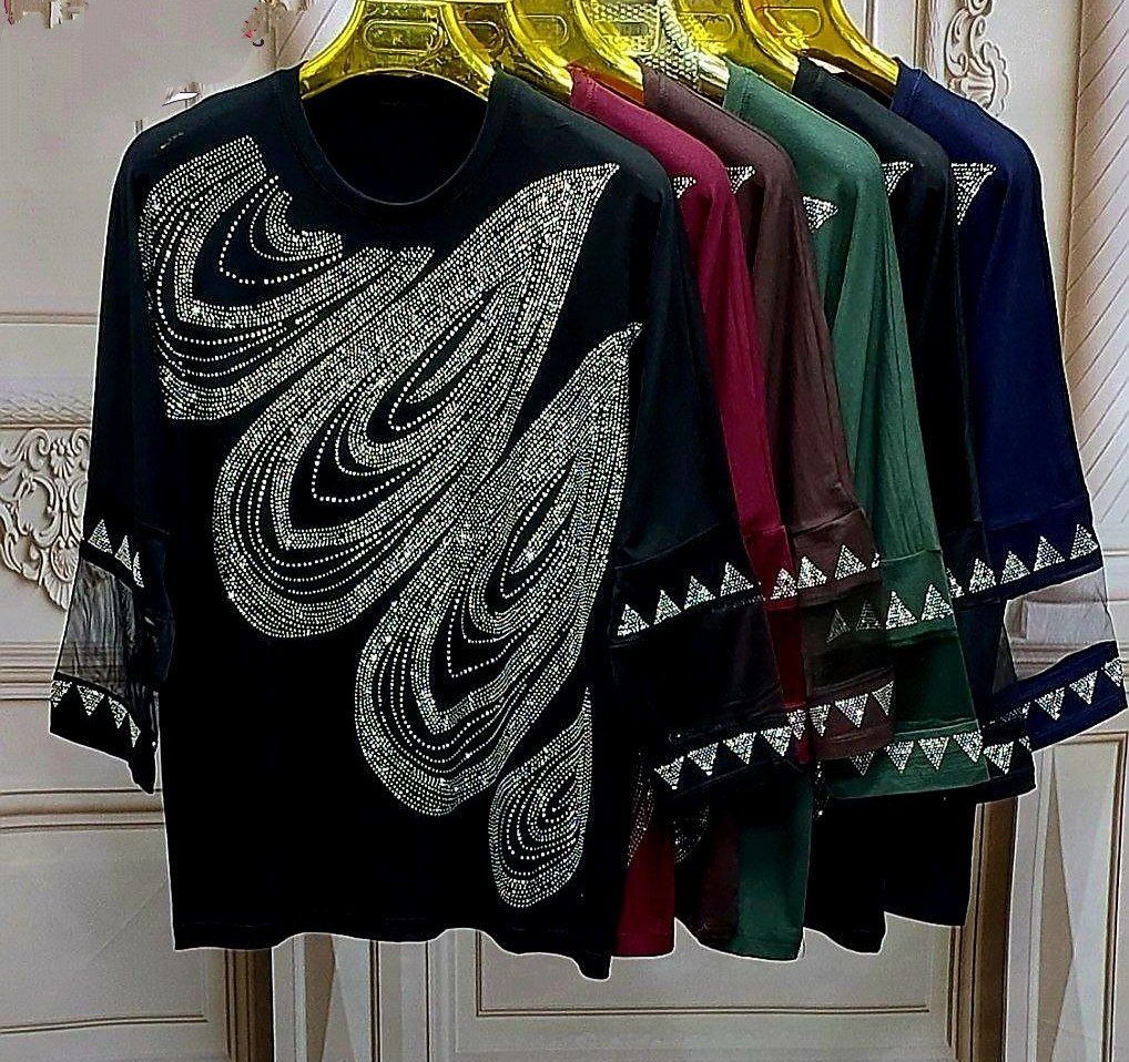 بلوز مجلسی فول تراکم نگینی