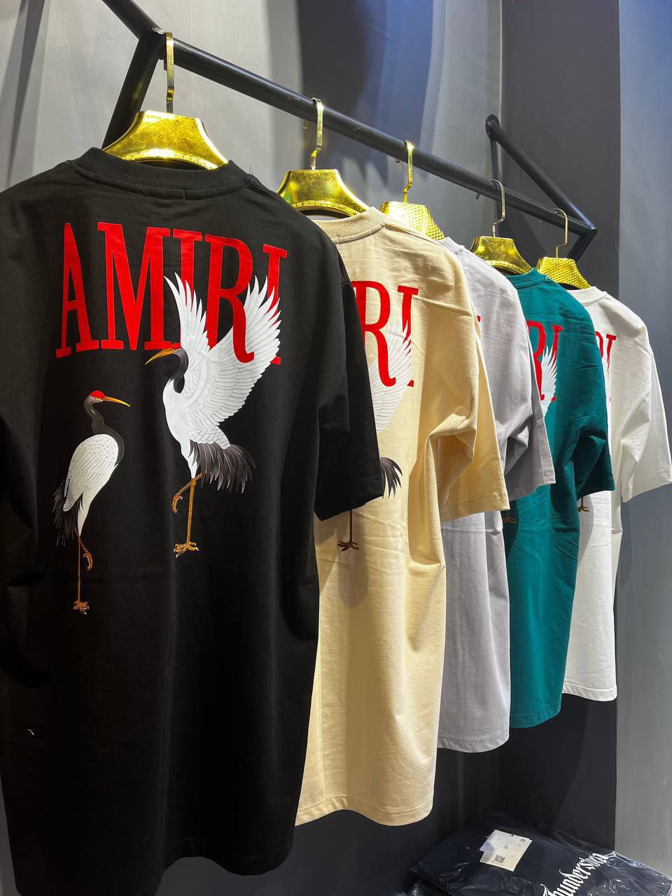 تیشرت طرح پرنده