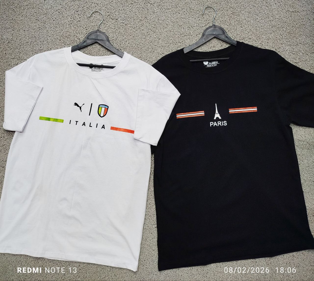 تیشرت جلو چاپ