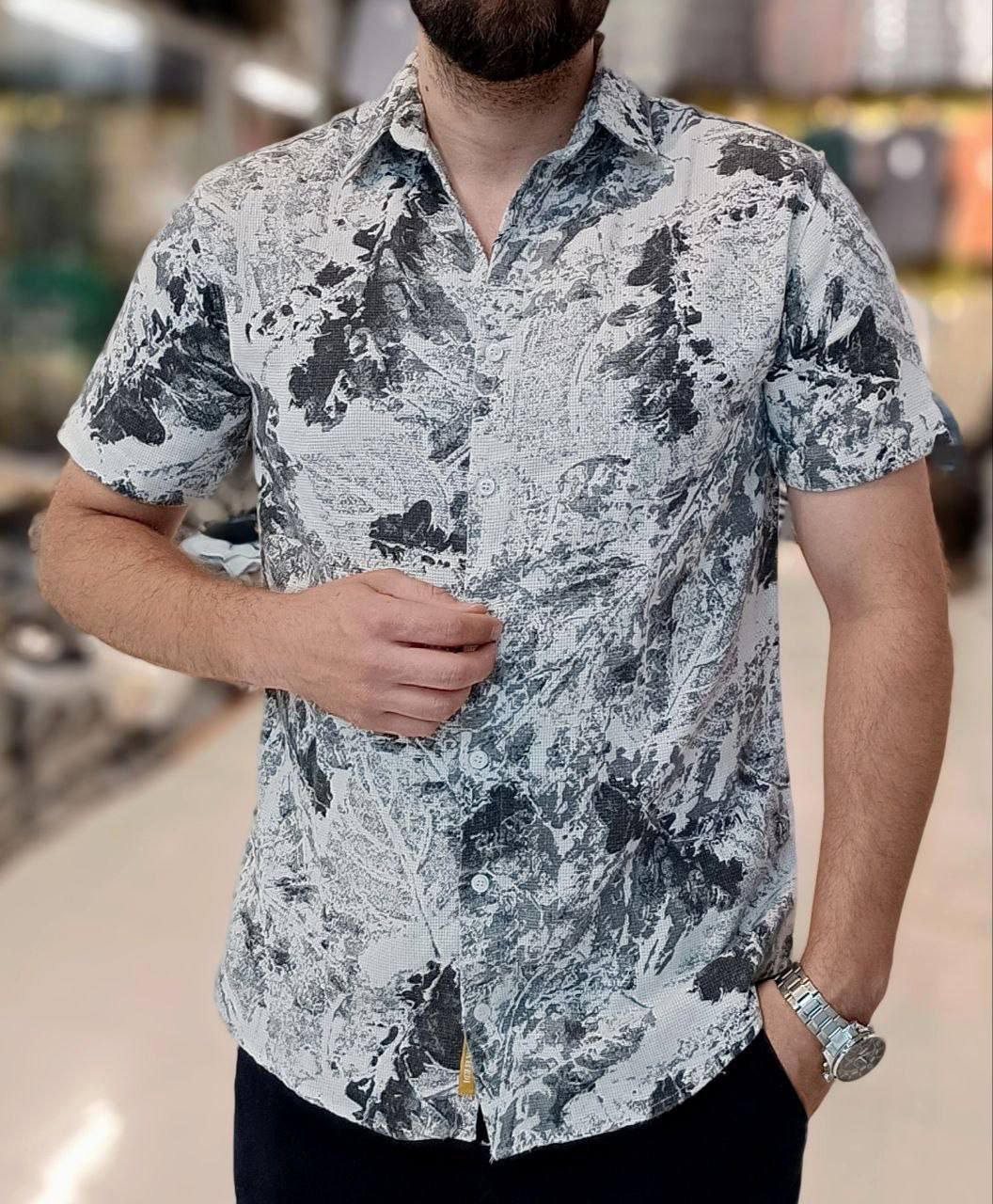 پیراهن اسپرت طرح دار پیراهن اسپرت طرح دار