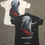 پیراهن طرح گرگ