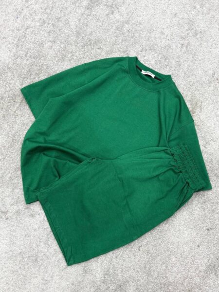 ست تیشرت و شلوارک بیسیک