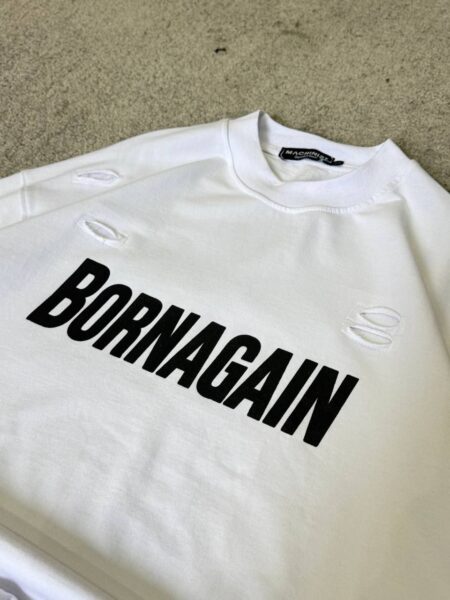 تیشرت زاپدار مدل BORNAGAIN