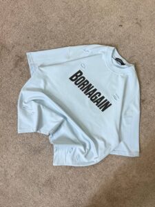 تیشرت زاپدار مدل BORNAGAIN