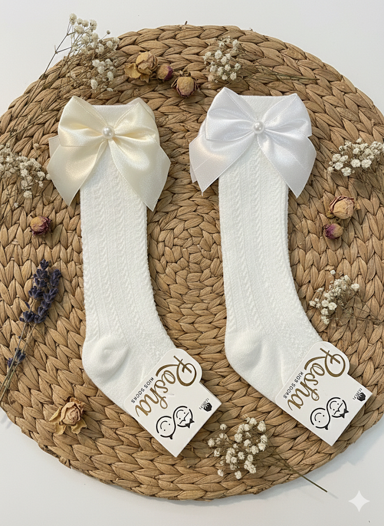 جوراب مدل پاپيون روشا جوراب مدل پاپيون روشا