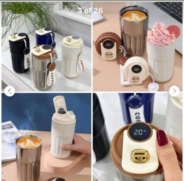 تراول ماگ لاکچری دماسنج دار