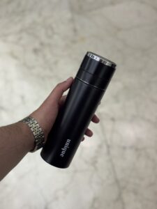 فلاسک دمنوش درب فشاری