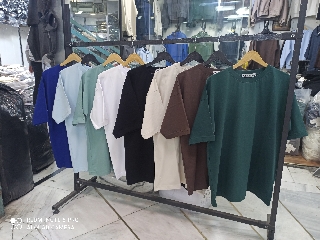 تیشرت بیسیک کپ باکسی