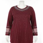 بلوز مجلسی فول تراکم نگینی