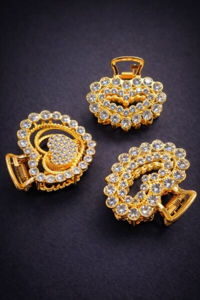 کلیپس متوسط نگین دار خارجی