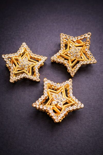 کلیپس متوسط نگین دار خارجی