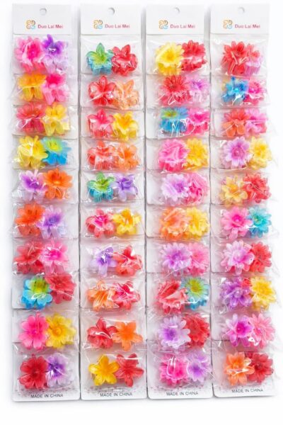 کلیپس گل ۲۰ تایی کارتی