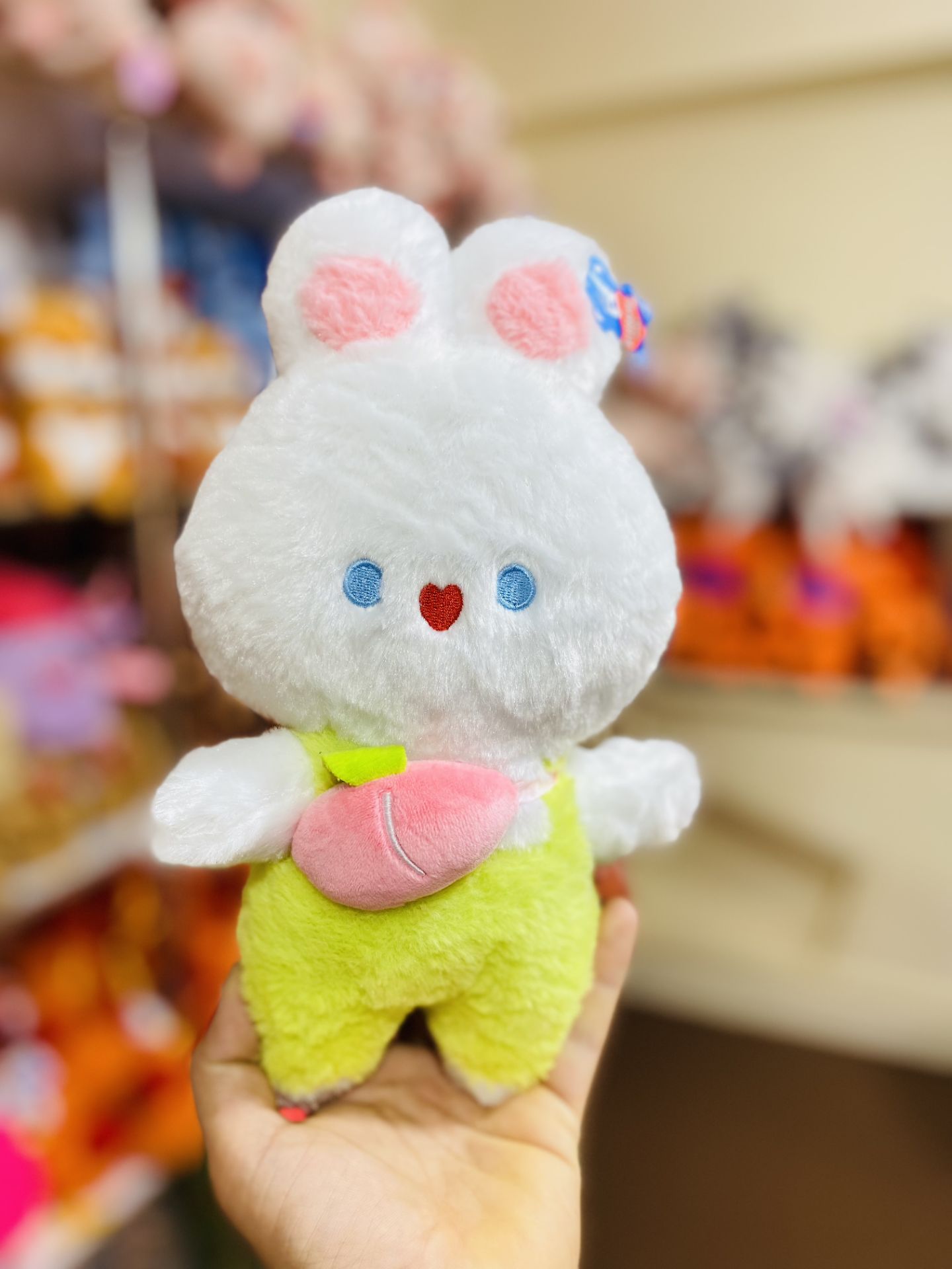 عروسک خرگوش کیف توت فرنگی