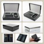 ست چرم مردانه نفیس مدیریتی ۴ تکه مدل سالار