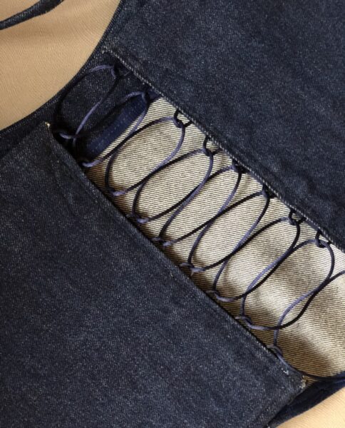 دکلته ی جین