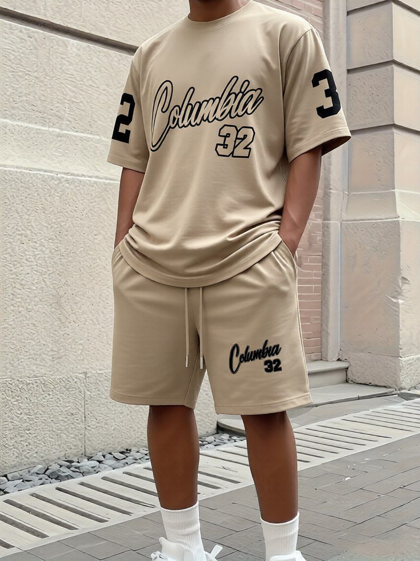 تیشرت و شلوارک قواره دار