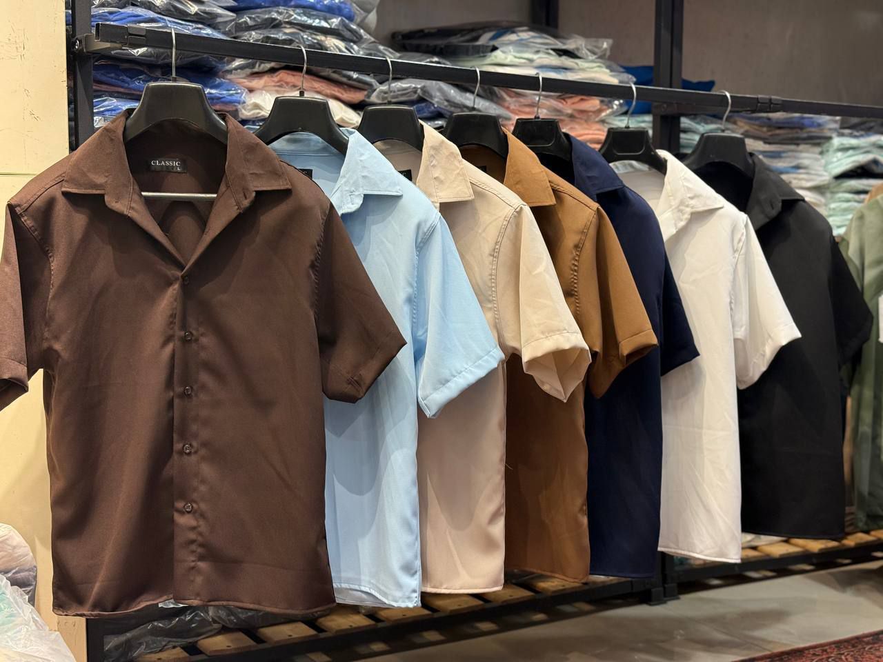 پیراهن ساده بیسیک خارجی