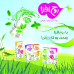 نوشیدنی پاکتی عرقیجات روح افزا
